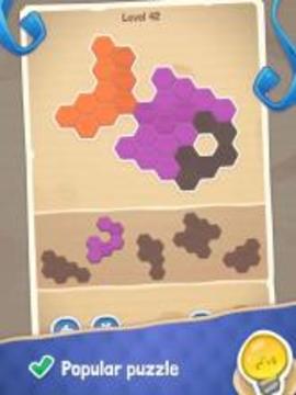 Paper Blocks Hexa游戏截图2