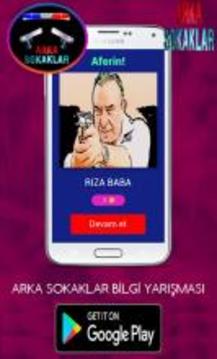 ARKA SOKAKLAR TAHMİN VE BİLGİ YARIŞMASI游戏截图3