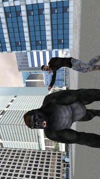 Real Gorilla vs Zombies - City游戏截图3