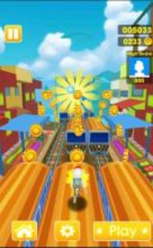 Subway Surf 3D: Bus Rush 2018游戏截图2