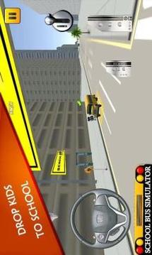 校车驾驶3D模拟 - School Bus Driving游戏截图2