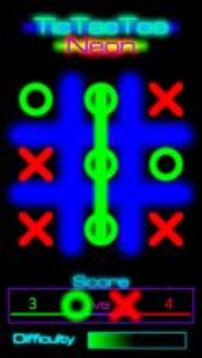 TicTacToe Neon游戏截图1