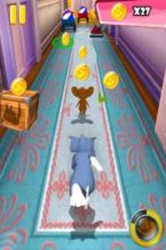 Tom Subway Rush : Jerry Adventure Run Dash 3D游戏截图2