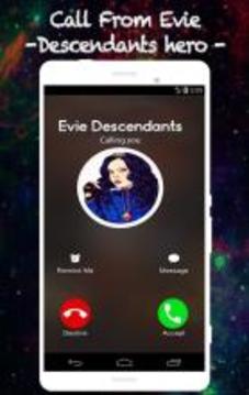 Call From Evie Descendant Hero *OMG SHE ANSWERED*游戏截图1
