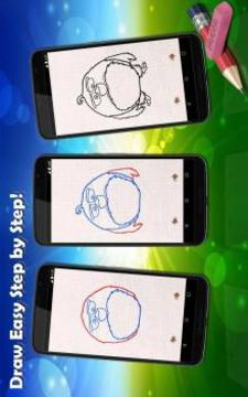 Drawing Lessons Angry Birds游戏截图2