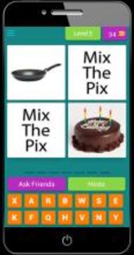 Mix The Pix | Multi Image = 1 Word | Brain Game游戏截图4