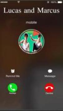 Call from Lucas and Marcus Prank游戏截图1