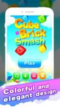 Cube Brick Smash: BOOM TO BED游戏截图2