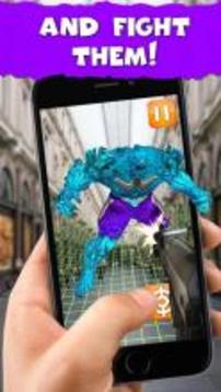 Hunter on Superheroes GO游戏截图2