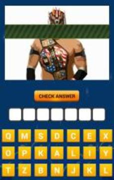 Wrestler Quiz Game游戏截图2