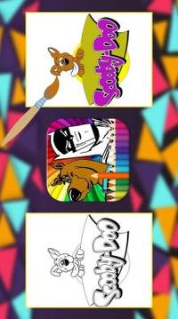 Scooby Doo Coloring Book游戏截图4