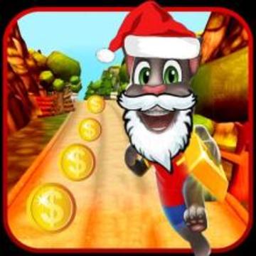 Subway Tom Christmas Running Clash游戏截图4