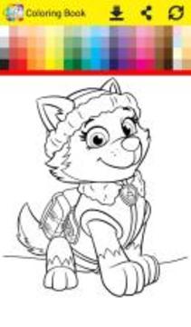 Coloring Book Paw游戏截图4