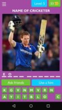 GUESS CRICKET PLAYER NAMES游戏截图3