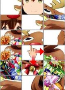 Christmas Anime Puzzle Game游戏截图1