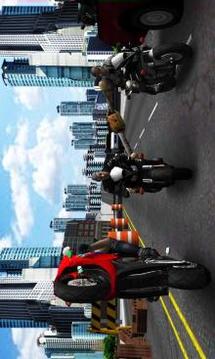 City bike rider road racer游戏截图4