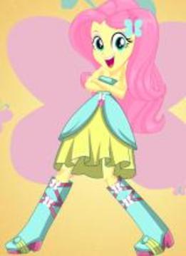 Dress up Fluttershy Game游戏截图1