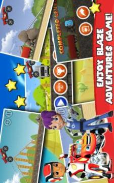 Blaze Machine Trucks : Monster Racing游戏截图1