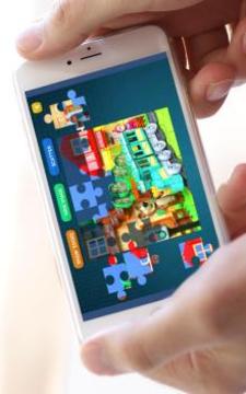 Jigsaw toys Masha Lego游戏截图4