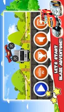 Blaze Machine Trucks : Monster Racing游戏截图2