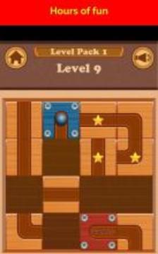 Roll Ball Escape - Slide puzzle游戏截图4