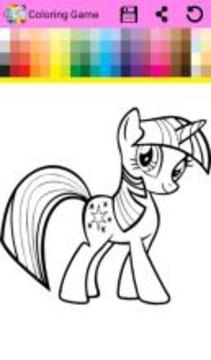Coloring Book Little Pony游戏截图3