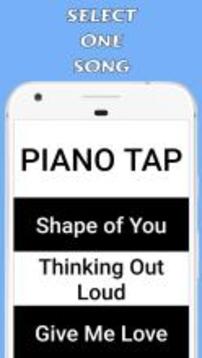 Piano Tap - Ed Sheeran Free游戏截图1