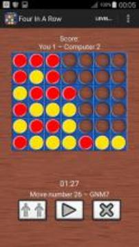 Four In A Line Free : Brain Games游戏截图1