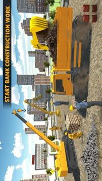 New Bank Construction Simulator - Crane Operator游戏截图1