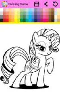 Coloring Book Little Pony游戏截图1