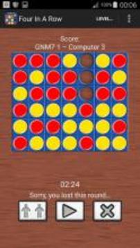 Four In A Line Free : Brain Games游戏截图2