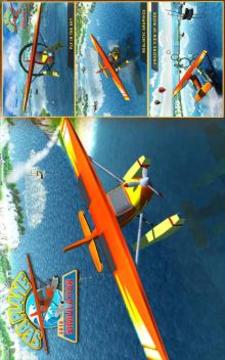 Water Plane Flying Simulator - Seaplane Games游戏截图4