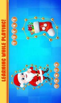 Connect Dots Kids Puzzle Game - Christmas Fun游戏截图3