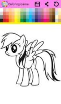 Coloring Book Little Pony游戏截图5