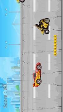 Traffic Lightning Mcqueen Race游戏截图1