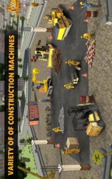 New Bank Construction Simulator - Crane Operator游戏截图4