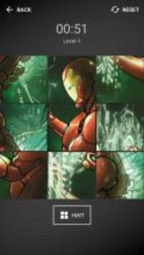 Iron Hero Tile Puzzle游戏截图3