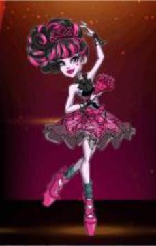Draculaura Dress up and Makeup Monsters Games游戏截图1