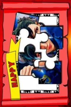 Puzzle Street Fighter Slide游戏截图3