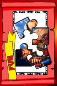 Puzzle Street Fighter Slide游戏截图2