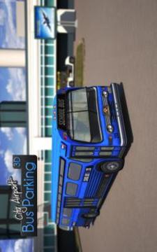 City Airport 3D Bus Parking游戏截图1