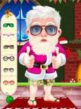 Santa Shave Beard Salon game : Holiday Makeover游戏截图5