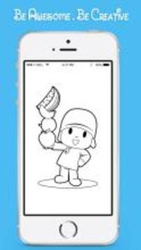 How To Draw Pocoyo For Fun游戏截图3