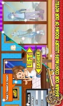 Hotel Manager : Room cleaning & Food Cooking game游戏截图4