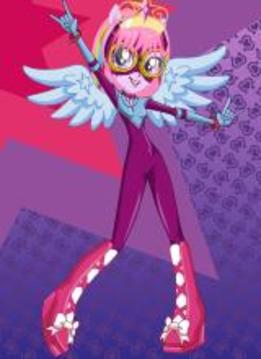 Rainbow Twilight Sparkle Rocks Dress Up游戏截图2