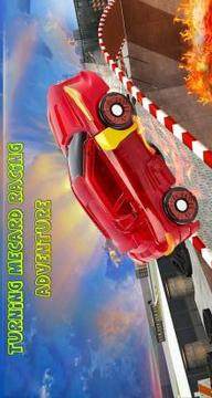 Monster Super Turning Go Mecard Racing Adventure游戏截图1