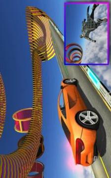 Extreme Insane Racing Tracks Stunts游戏截图4