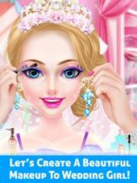 Royal Princess: Wedding Makeup Salon Games游戏截图5