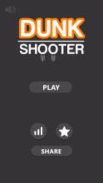Dunk Shooter - A basketball shooting game!游戏截图1
