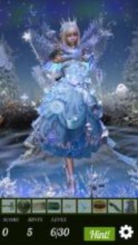 Hidden Object Search - Frost Fairies游戏截图4